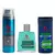 Kit Shampoo Cabelo Anticaspa Bozzano + Espuma de Barbear Pele Senível + Loção Pós Barba Alore Vera na internet