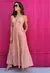 Vestido Camila Vazado em Couro - tienda online