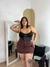 Saia Cargo marrom com lycra - comprar online