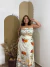 Vestido Longo Estampado com Top - loja online