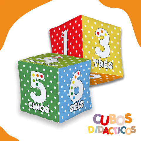 Cubo didactico Numeros - comprar online