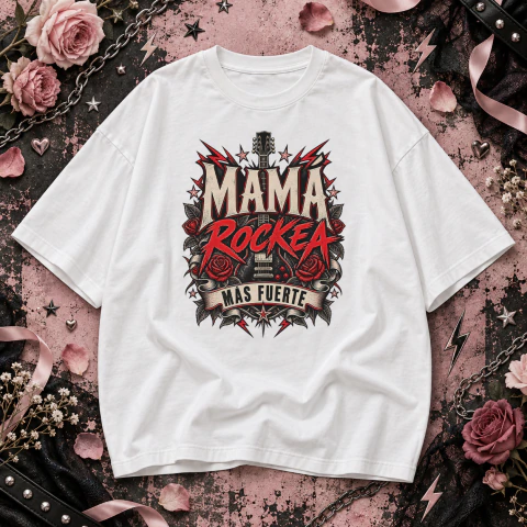 REMERAS MAMÁ ROCKERA 2026 - 12 OCTUBRE 2026