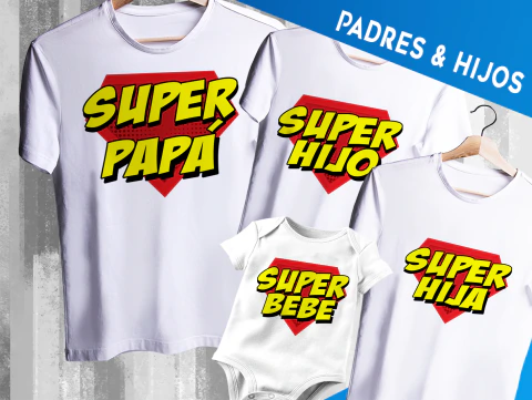 Remeras Padre e Hijos