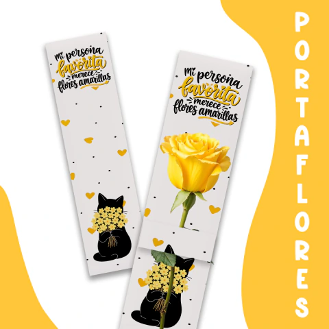 Portaflores Flores Amarillas 2026 - 10 SEPTIEMBRE 2026