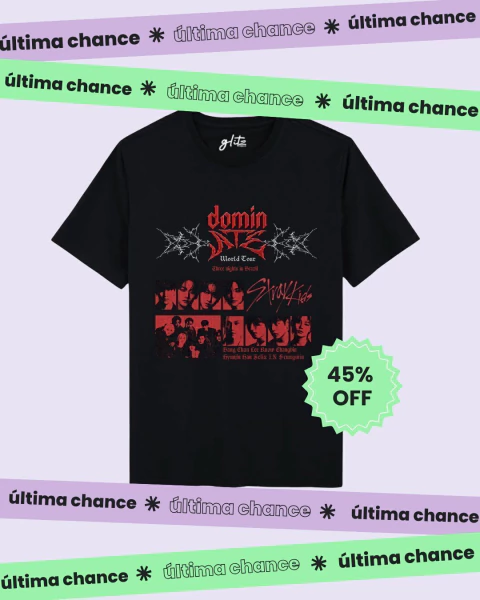 Camiseta Stray Kids - <dominATE> TOUR - comprar online