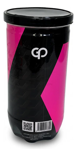 Tubo De Pelotas Padel X2 Giopetra Pro League Profesional