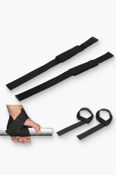 Cintas Straps De Agarre Para Levantamiento Powerlifting