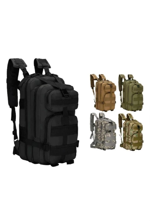 Mochila Tactica Militar Camping Impermeble 25l Reforzada - comprar online