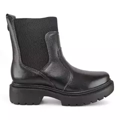 Bota pegada 282407 coturno couro det tecido - comprar online
