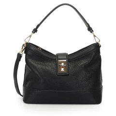 Bolsa wj 46169 hobo m fecho de metal trava giratoria - comprar online