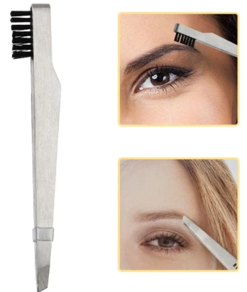 PINÇA PARA SOBRANCELHA CHANFRADA- BEAUTY TOOLS