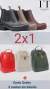 2 X 1 MOCHILA MÁS BOTAS DE LLUVIA !!!