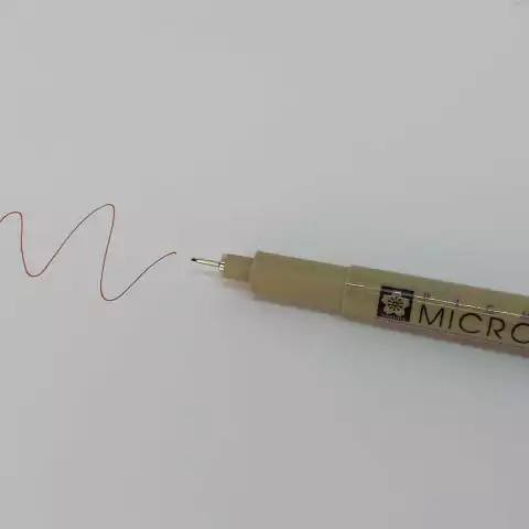Caneta Micron Ponta 01 Marrom