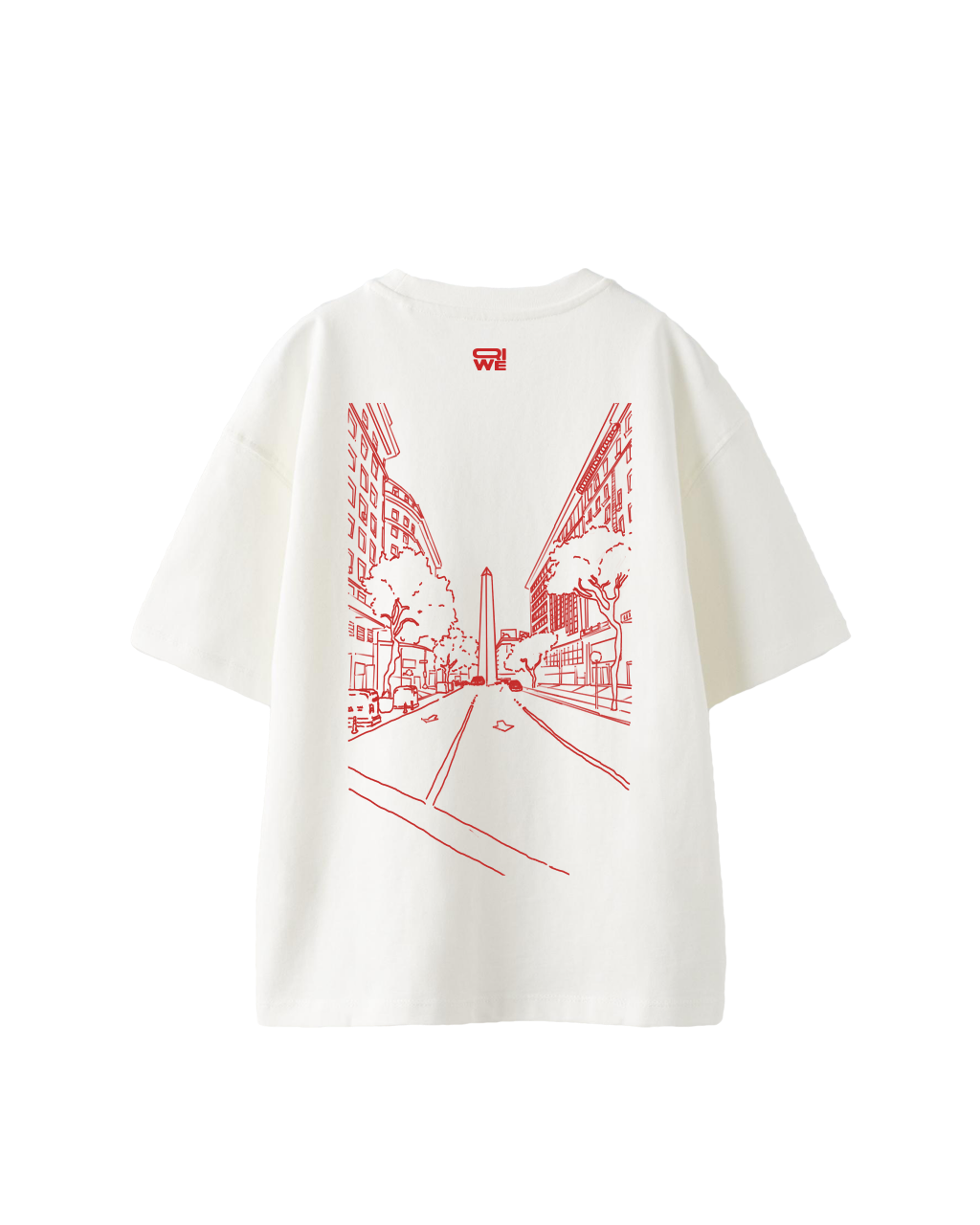 Remera "Made In Buenos Aires" - Blanca thumbnail 3