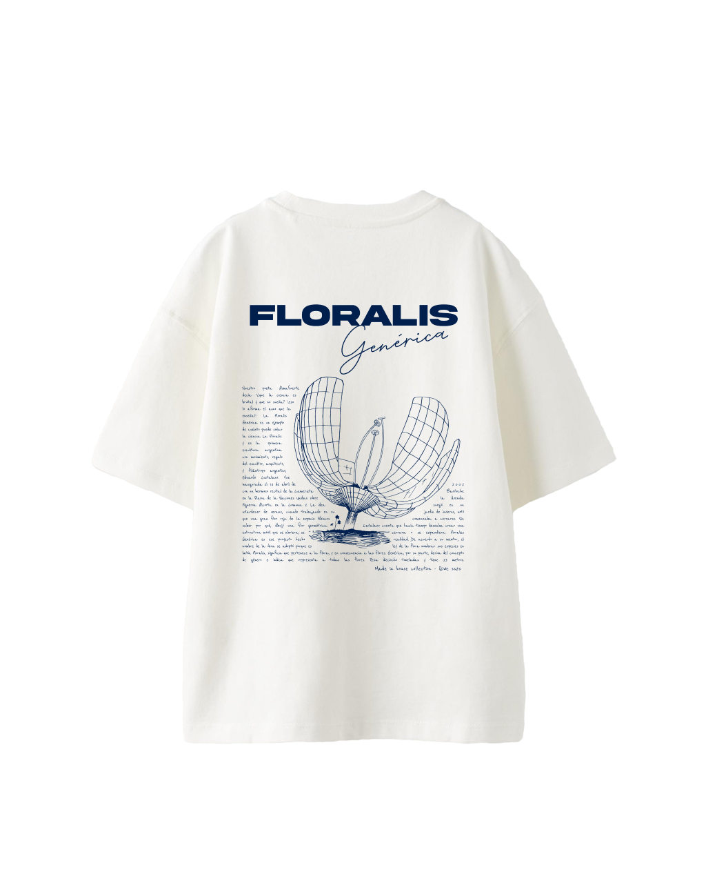 Remera "Floralis" - Blanca thumbnail 3