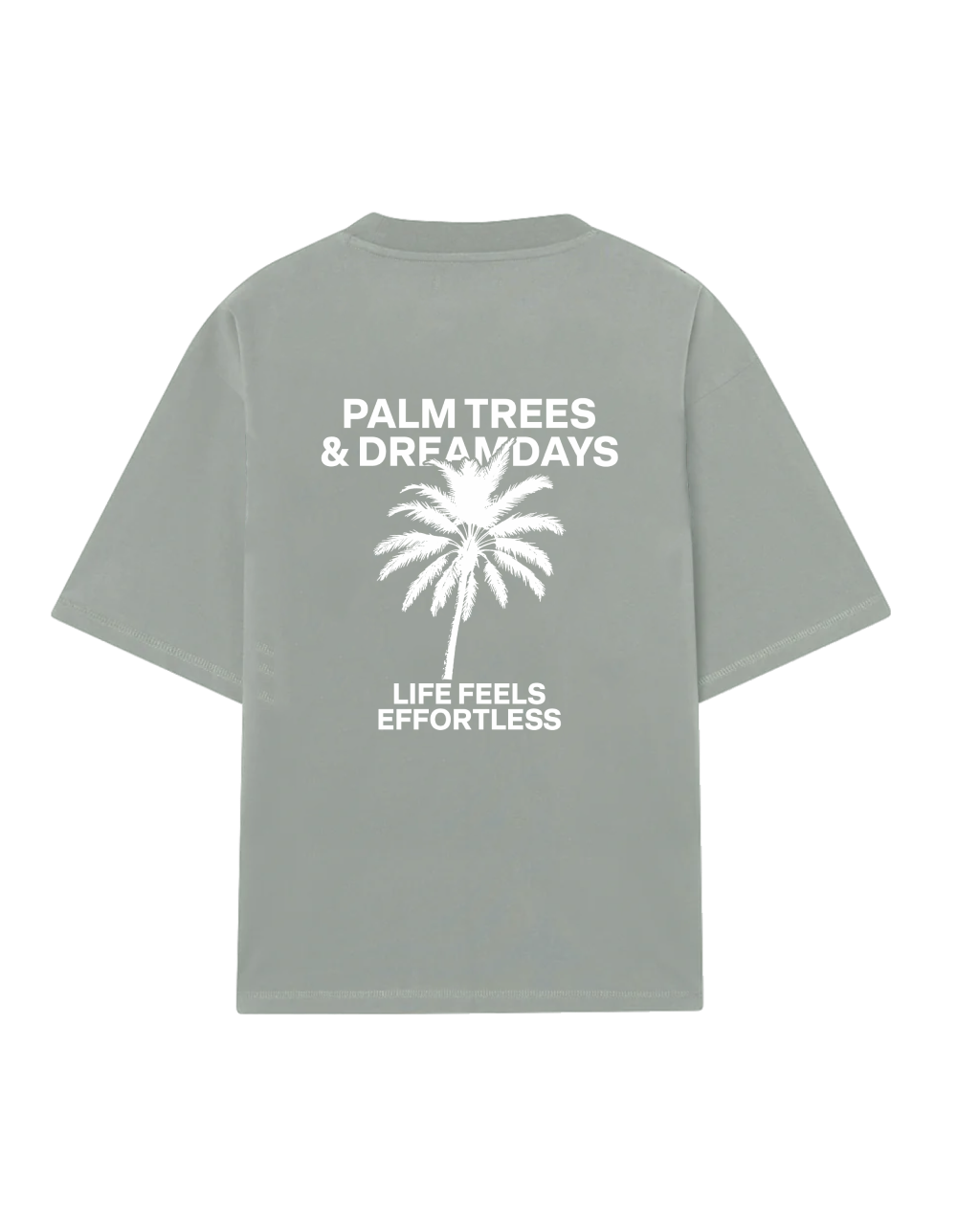 Remera Oversize Palm Trees & Dreamdays - Pistacho thumbnail 3