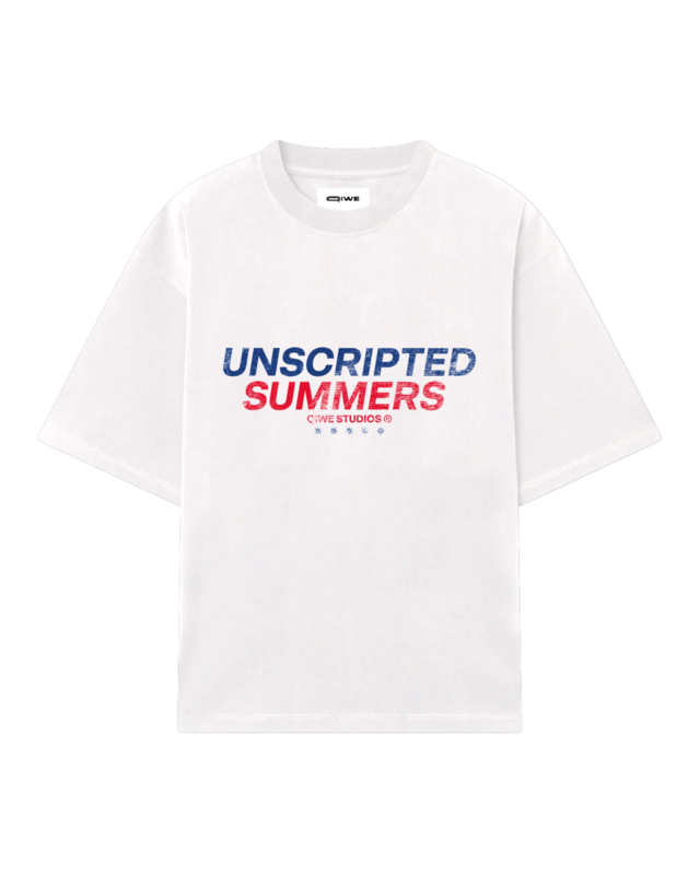 Remera Oversize Unscripted Summers thumbnail 2
