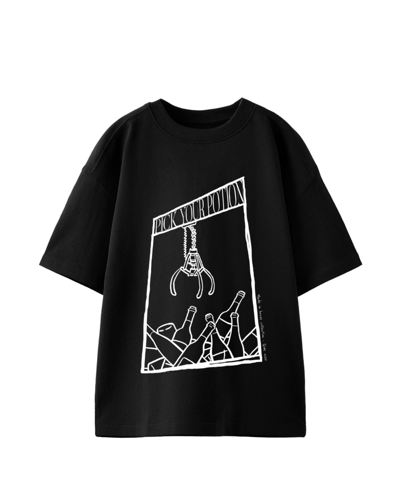 Remera "Wine Not?" - Negra thumbnail 3
