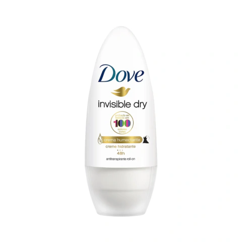 Desodorante Roll On Dove Invisible Dry 50 ml