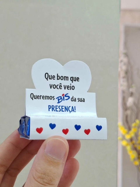Porta-bis duplo | Queremos Bis da sua presença