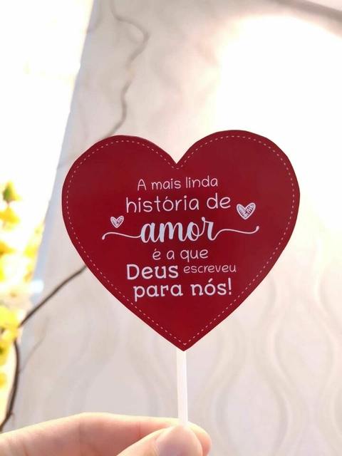 Tag | A mais linda história de amor é a que Deus escreveu para nós - comprar online