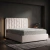 Cama Baulera Lumina Rest - Dos Plazas 190 x 140 cm - Beige