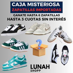 CAJA MISTERIOSA ZAPATILLAS IMPORTADAS (HASTA 6 ZAPATILLAS IMPORTADAS)