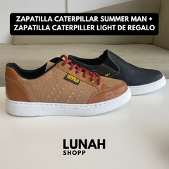 ZAPATILLA CATERPILLAR SUMER MAN + ZAPATILLA CATERPILLAR LIGHT DE REGALO