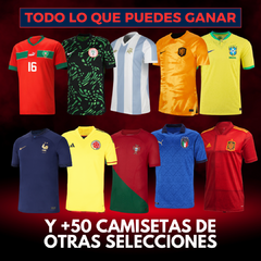 CAJA MISTERIOSA SELECCIONES FIFA (HASTA 6 CAMISETAS IMPORTADAS) - comprar online