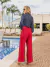 CALÇA DE VISCOSE PANTALONA DEL AMO