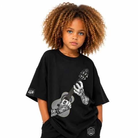 Camiseta Oversized infantil Cavaco