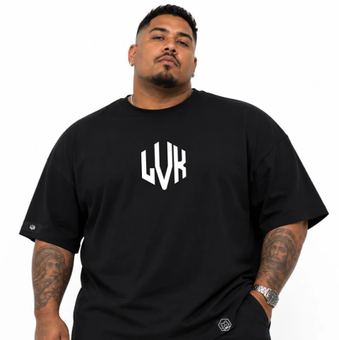 Camiseta Oversized Lovushka - Basica LVK