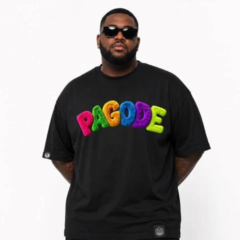 Camiseta Oversized Lovushka Pagode