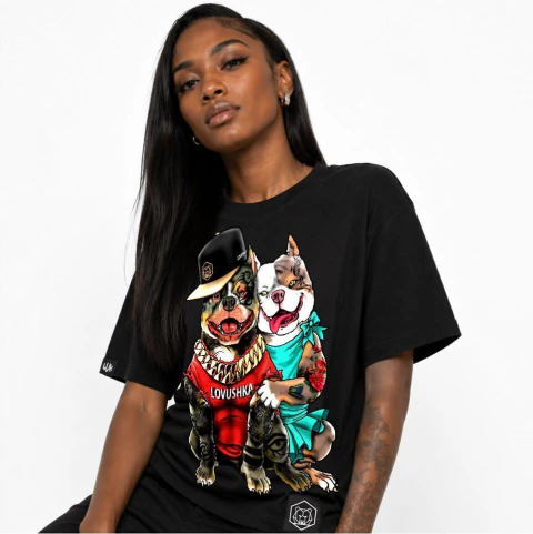 Camiseta Lovushka Casal Bully