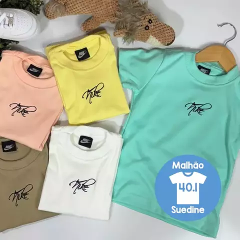 Camiseta Malhão Suedine Nike Candy Colors Bordado - comprar online