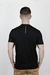 CAMISETA CALVIN KLEIN JEANS LOGO DOUBLE STRIPE PRETO - loja online