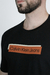 CAMISETA CALVIN KLEIN JEANS LOGO DOUBLE STRIPE PRETO - USE RICO