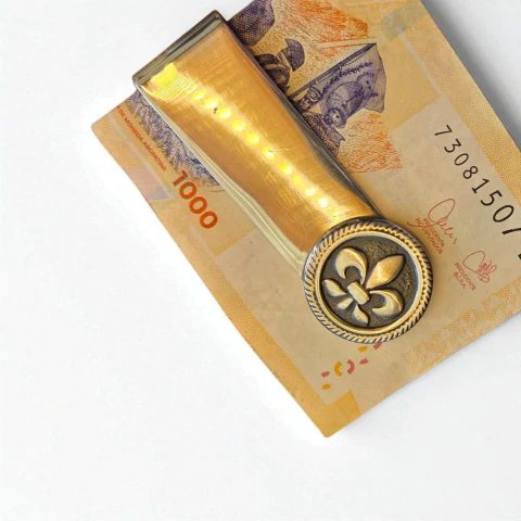 PRENSABILLETE (grande) FLOR DE LIS - comprar online