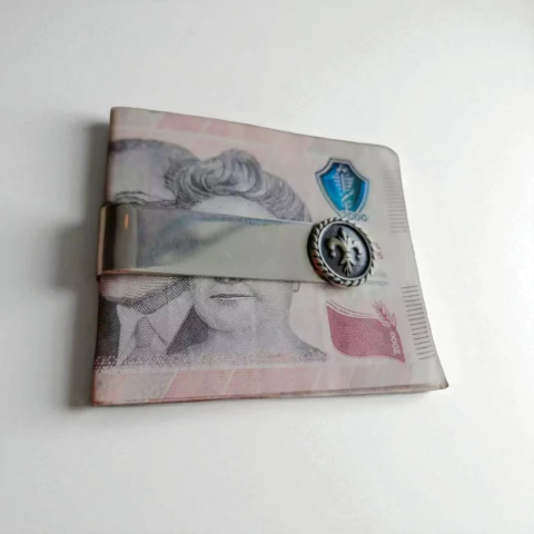 PRENSABILLETE CHICO FLOR DE LIS - comprar online