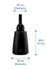 CUBO ENFRIADOR DE GEL PARA 1 BOTELLA DE VINO