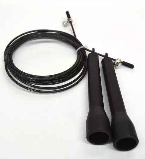 Soga para saltar speed rope – mango plastico