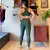 Legging Wonder verde na internet