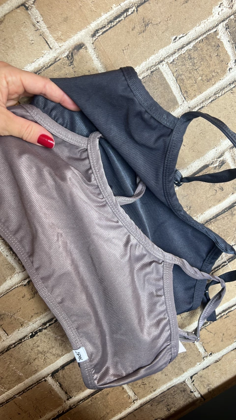 Top Tatiane wonder cinza chumbo - comprar online