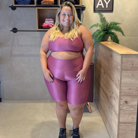 Top recortes Wonder plus size açai - comprar online