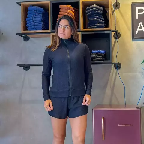 Casaco Carmen preto - comprar online