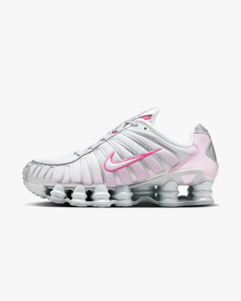 Nike Shox Summit White & Pink Rise (PRONTA ENTREGA)