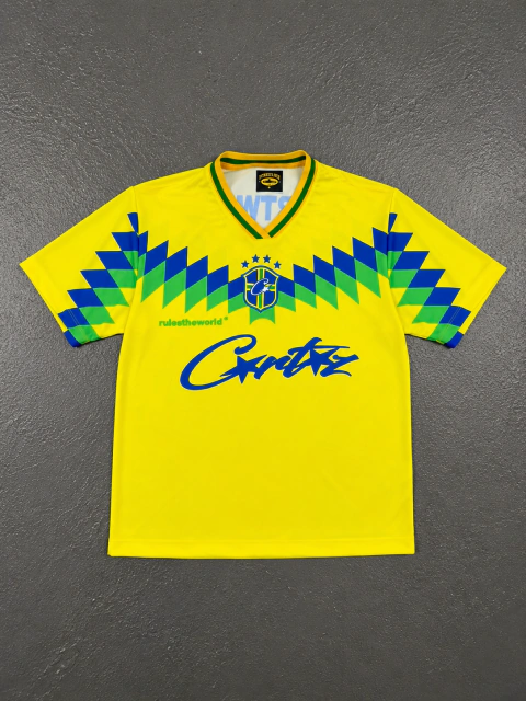 Camisa Corteiz x BRASIL Amarela (PRONTA ENTREGA)