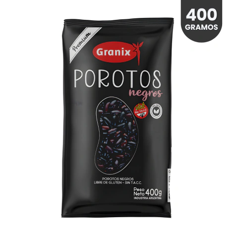 Porotos Negros Granix Sin Tacc 400gr