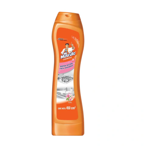 Limpiador Crema Floral Mr. Musculo 450gr