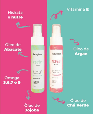 Perfume Capilar Reviv Hair - Ruby Rose - comprar online
